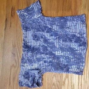 Off the shoulder crop top